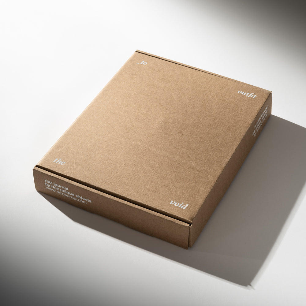 RAIZ JOURNAL to outfit the void | limited edition