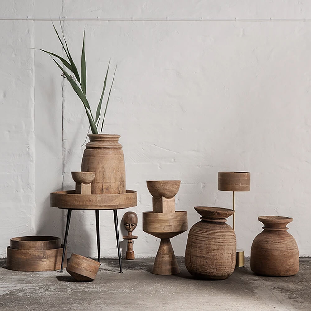MANGO BLOCK vase